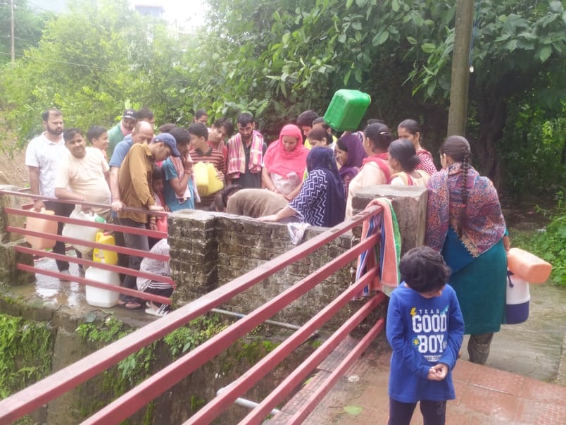Udhampur, Third Day After Rain, Electricity off, No Water