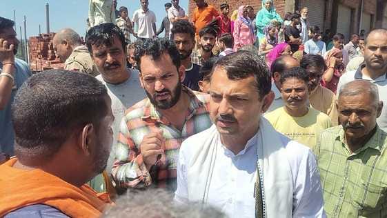 Udhampur, MLA RS Pathnia, Visit Various Areas