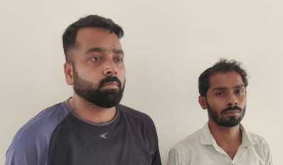 Two cyber fraudsters who cheated a Lucknow scientist of Rs 3.66 lakh were arrested from Vaishali