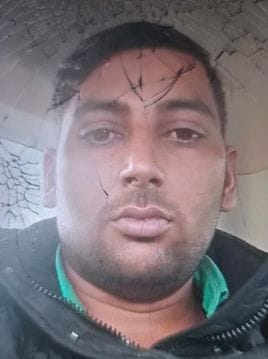 Bike rider dies in collision with dumper, two others injured