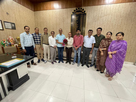 Two associate professors promoted to the post of principal