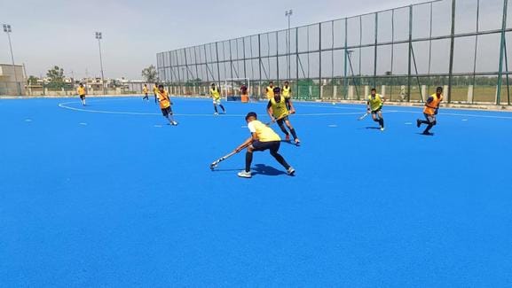 Hockey Academy defeated Yuva Club Habdi by 2-1