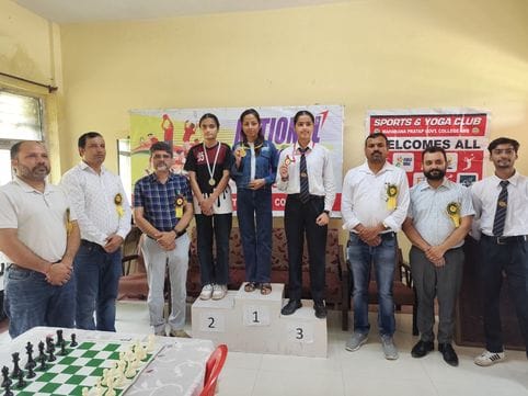 Naveen Sood ranked in chess competition
