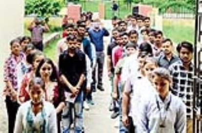 55 youths selected in campus drive at Rs 18000 per month