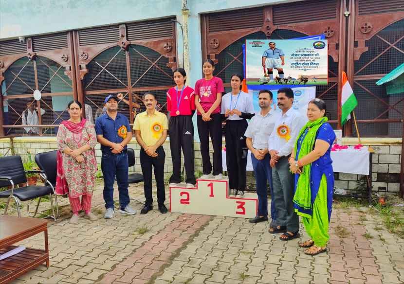 Vishal's team first in men's volleyball category