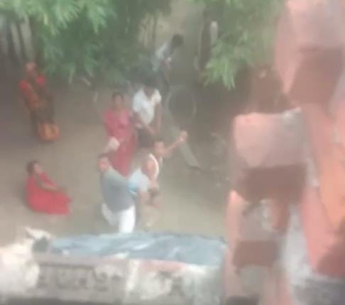 Angry neighbours beat up woman, pelted stones at her over complaint