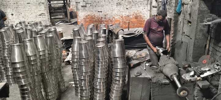 Floods in other states have affected the utensils business