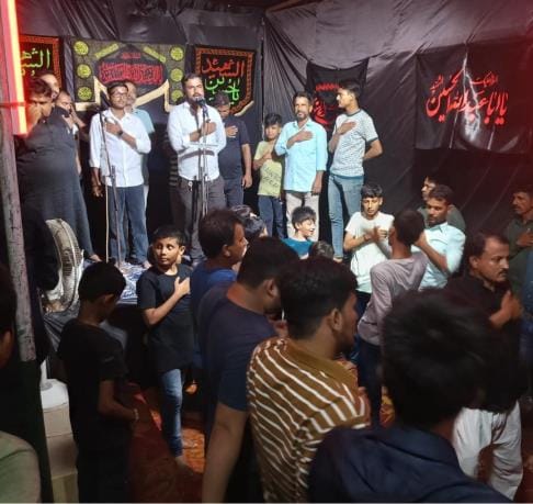 Siddharthnagar News : Devotees mourned by reciting Nauha in Shabbedari