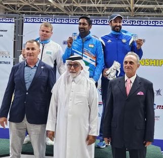 When father taught him shooting, son made a world record