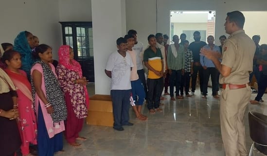 Awareness was created about ill effects of drug abuse and cyber crime