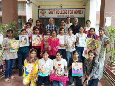 Tamanna tops the poster making and clay modelling competition