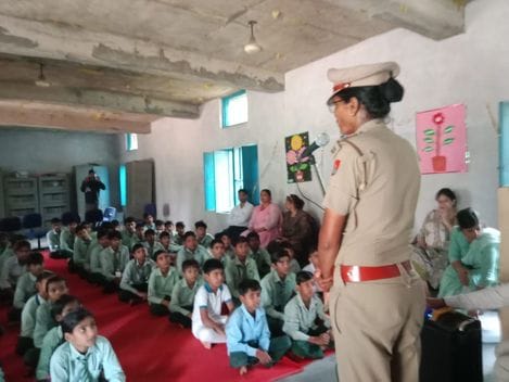 Students were made aware about anti drug abuse