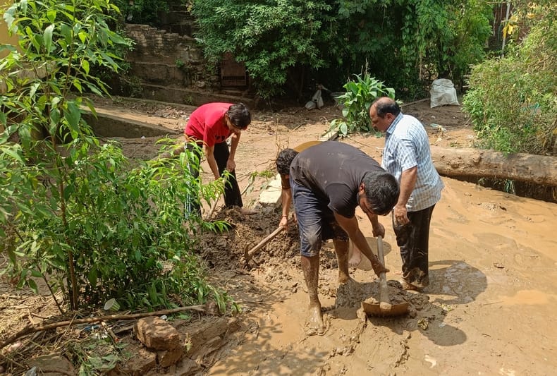 Gorkha Nagar, After Flash Flood, Worst Situtation
