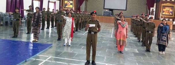 Future soldiers celebrated National Sports Day with enthusiasm