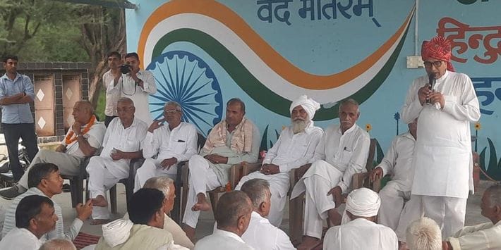 Brotherhood Yatra reached Singhani, will conclude on 5th October at Deenbandhu Chhotu Ram Dham