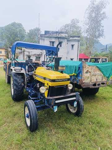 Two tractor trolleys seized in Lunkhari Khad for illegal mining