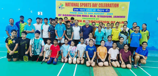 Sports Day, Badminton Competition, MA Stadium