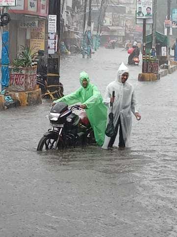 The wait of the municipality was ruined due to three hours of rain