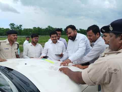 Bihar News : five airport services starts soon Airport Authority teams conduct survey supaul bihar