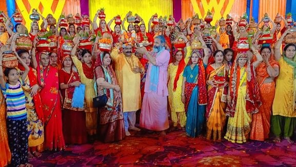 Story started with Kalash Yatra