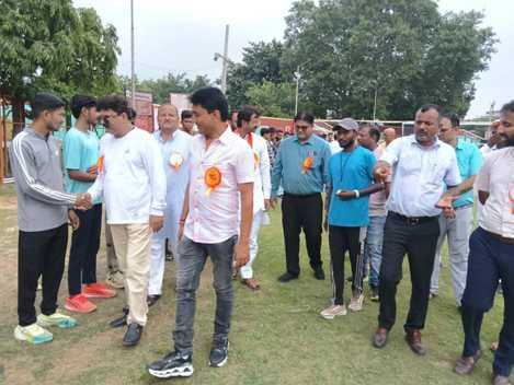 Three-day sports competition started, players showed their strength