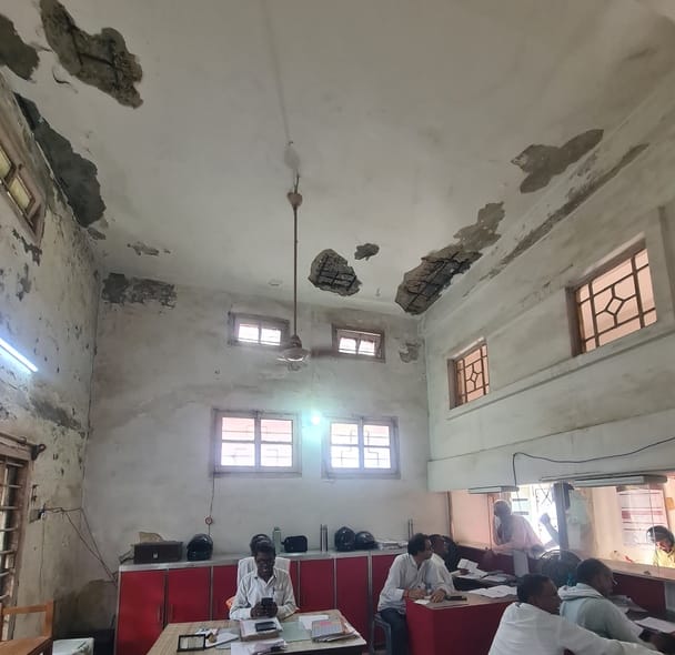 Nizamabad post office employees working under the shadow of fear