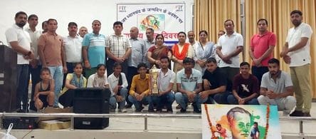 Sonia was first and Pooja was second in badminton