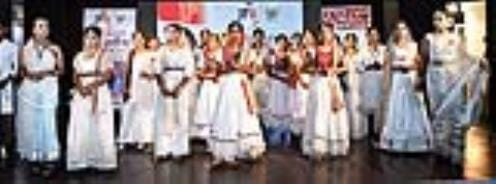 Children dazzled in the fashion show