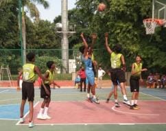 Bhopal, Patna, Agra and Varanasi won in basketball
