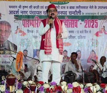 Bablu Bawra became the winner in Kajari Festival,