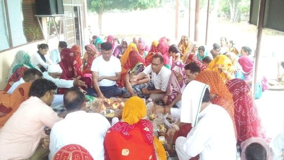 The story concluded with a havan