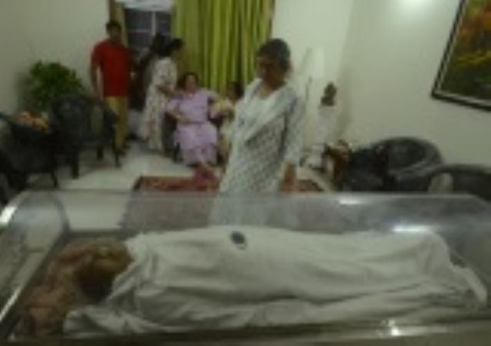 The day and time of death is fixed... Dr. Shambhu Nath died on the stage as soon as he said this
