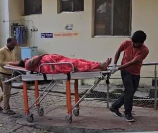 Bus collides with workshop gate, 12 injured