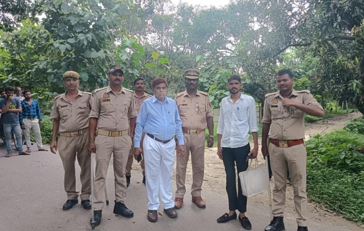 Lokpal himself arrived to investigate, police chased away the villagers who were creating a ruckus