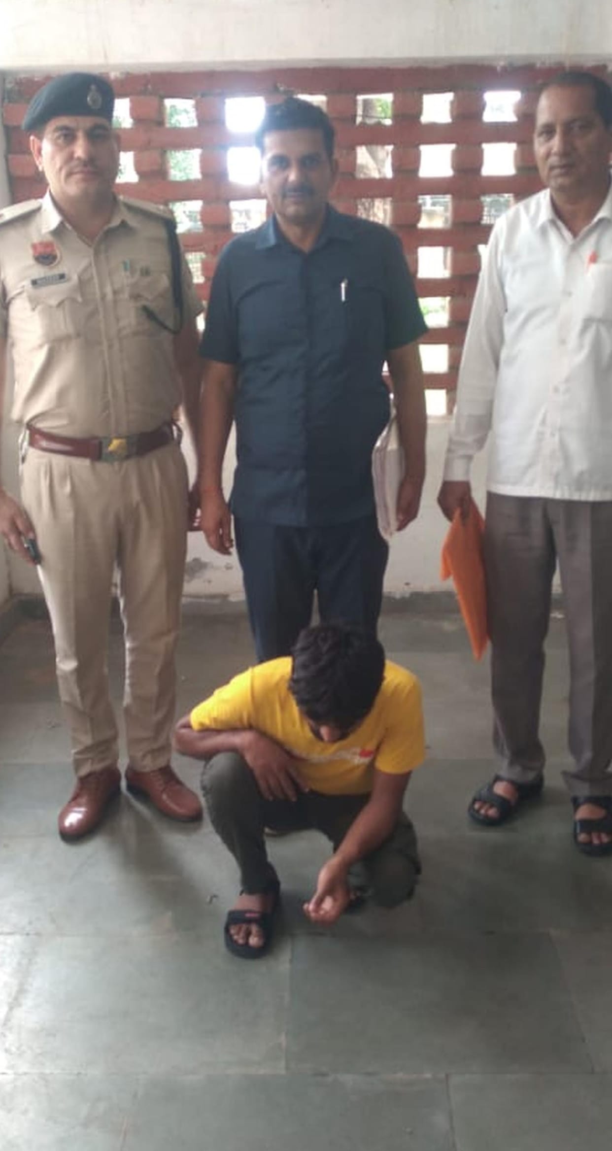 Police brought the fifth accused in Aniket murder case on production warrant