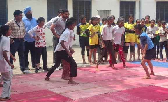 Rural players dominate Kabaddi