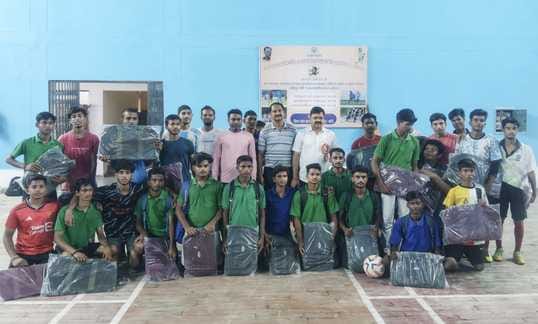 The stadium team was the winner in the final of the football tournament