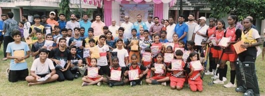 Stadium-A Junior became football champion by defeating Jamunipur