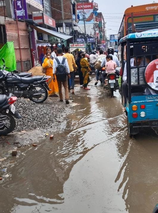 Relief to farmers from rain, problems increased due to waterlogging