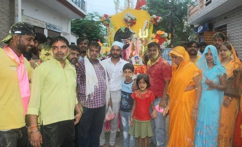 Grand processions were taken out on Ganesh Utsav