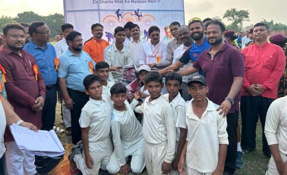 Khelo India Center team won in hockey and Stadium team won in football