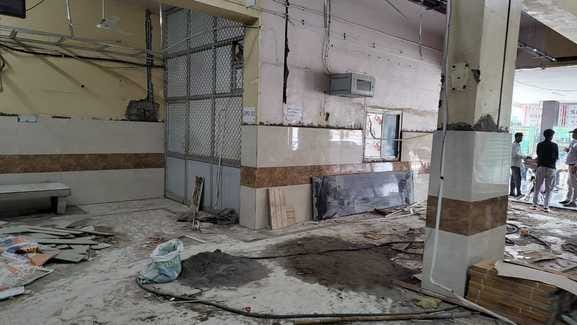 Beautification is being done in the civil hospital at a cost of Rs 18 lakh
