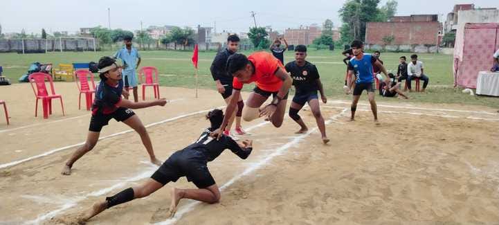 Sports Stadium team tops in Kabaddi