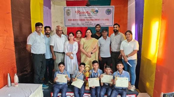 Allen House became champion in inter-school chess competition