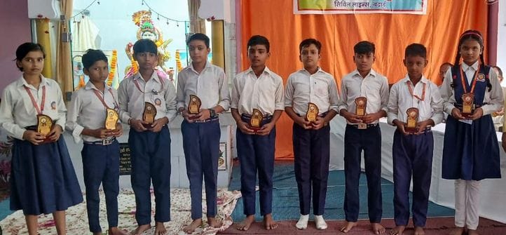 Shiv Devi Saraswati Shishu Mandir Inter College team is the overall winner