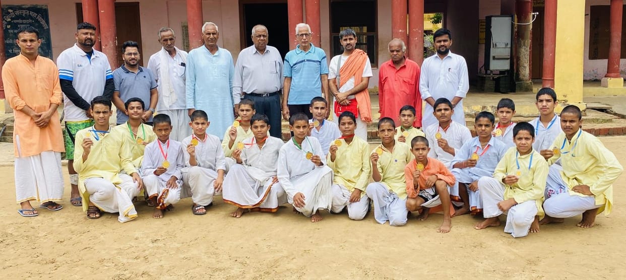Kho-kho competition: Dadri Gurukul became champion in under-14, 17 and 19 age groups