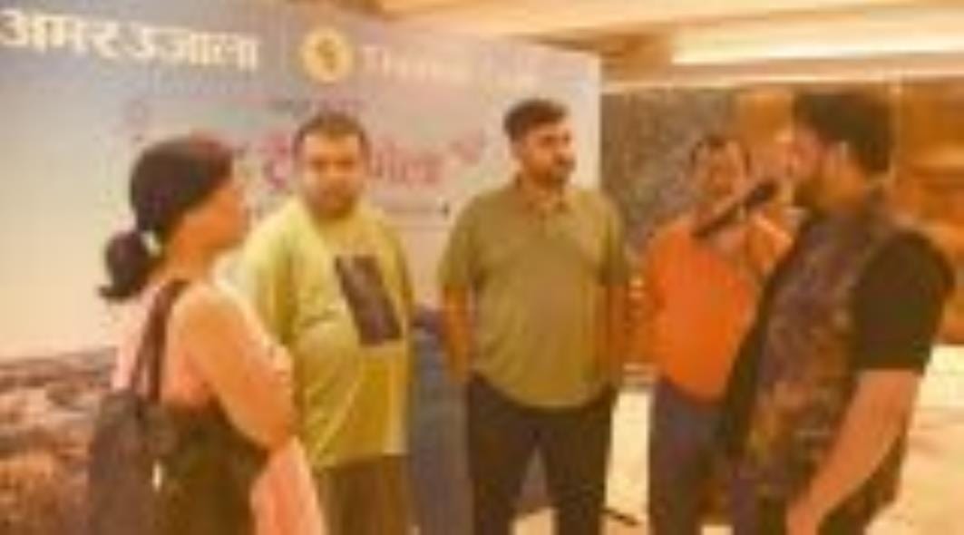 Crowds gathered at Amar Ujala and Thomas Cook's Grand Travel Fair