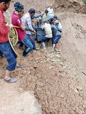 239 roads including highways are closed, 261 transformers are out of order, 1305 villages are in darkness