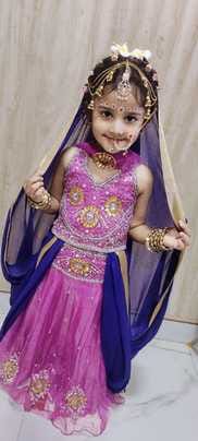 Special prayers in temples on Radhastami, daughters become Radha in homes