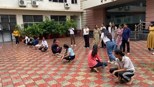 Sam Manekshaw group of girl students won Dhyan Chand Trophy in National Sports Day celebration